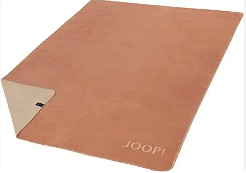 JOOP! Plaid/Decke Kupfer/Sand Doubleface 150 x 200 cm JOOP! Plaid / Decke 150 x 200 cm kupfer/sand