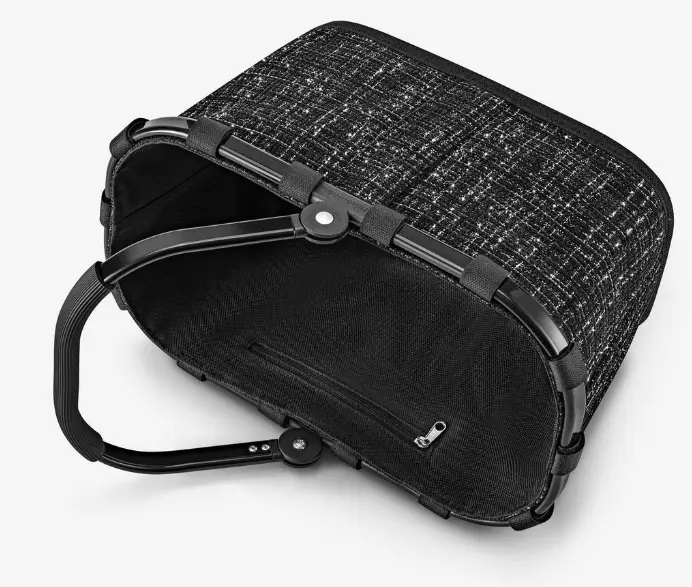 reisenthel Carrybag XS Boucle Black 33.5x21x19.5 cm