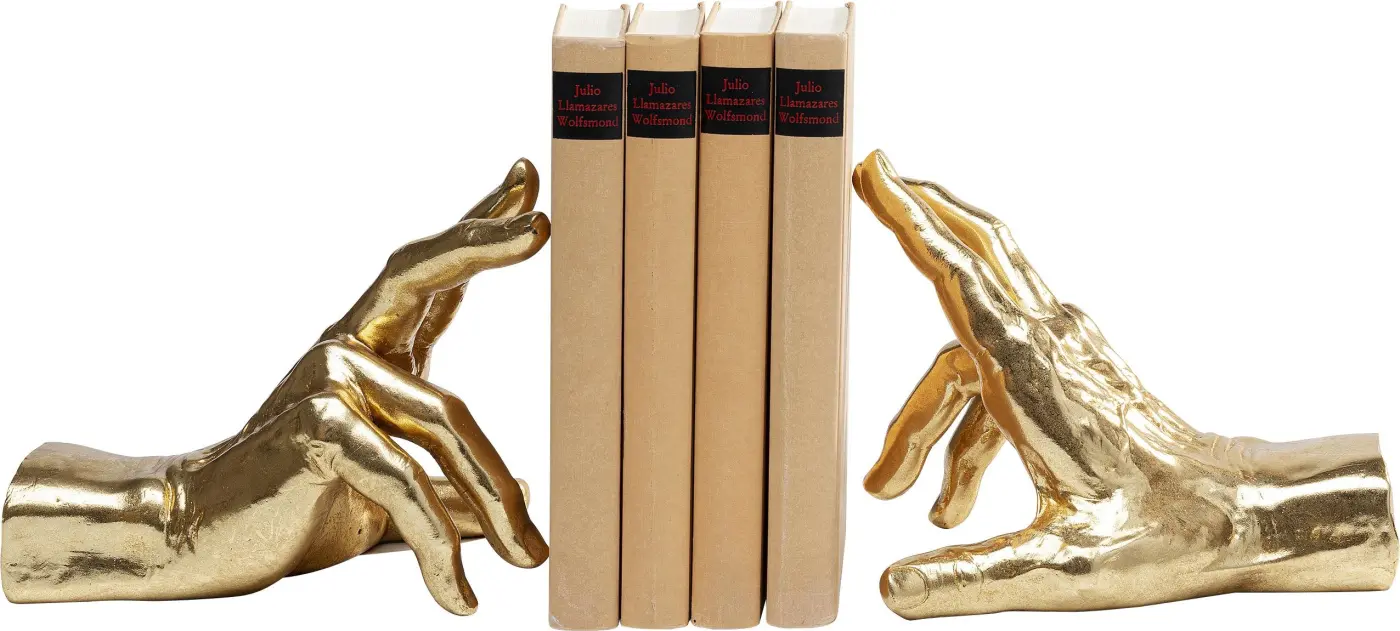 Kare Design Buchstütze 2er-Set Holding Fingers 