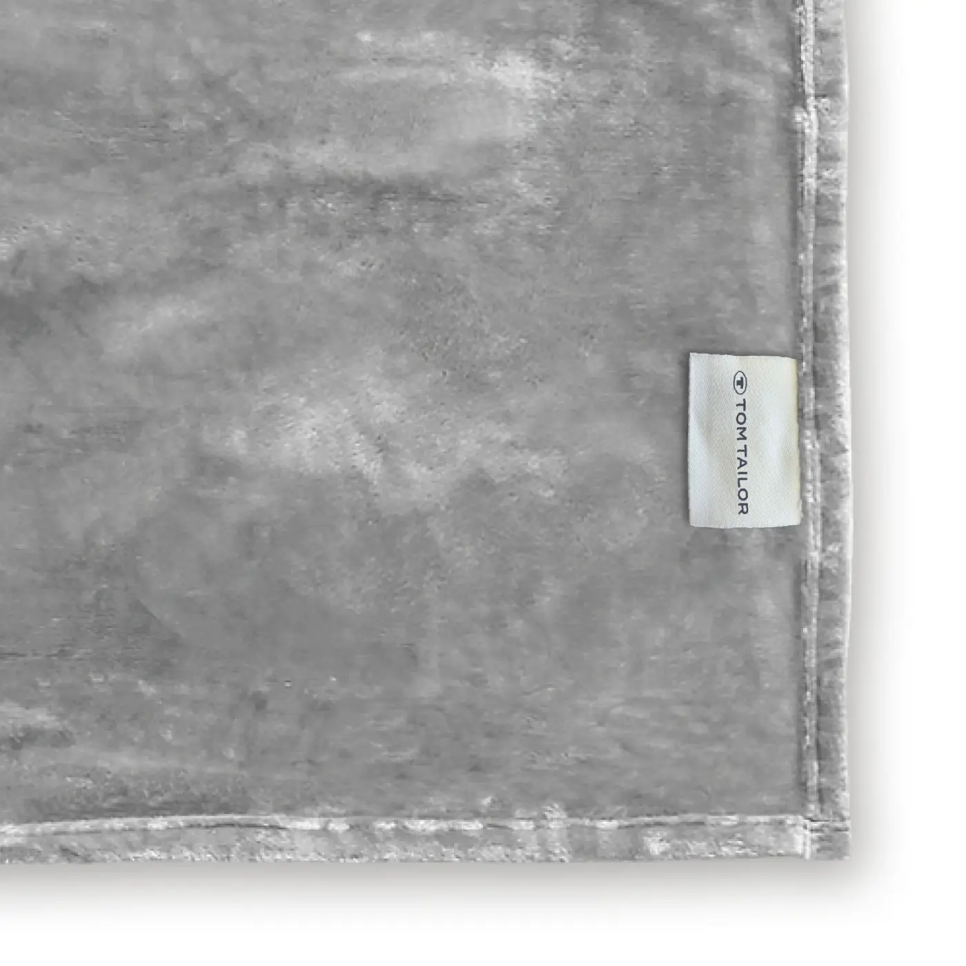 Tom Tailor Angorina-Fleece Wohndecke light grey 1x 150x200 cm