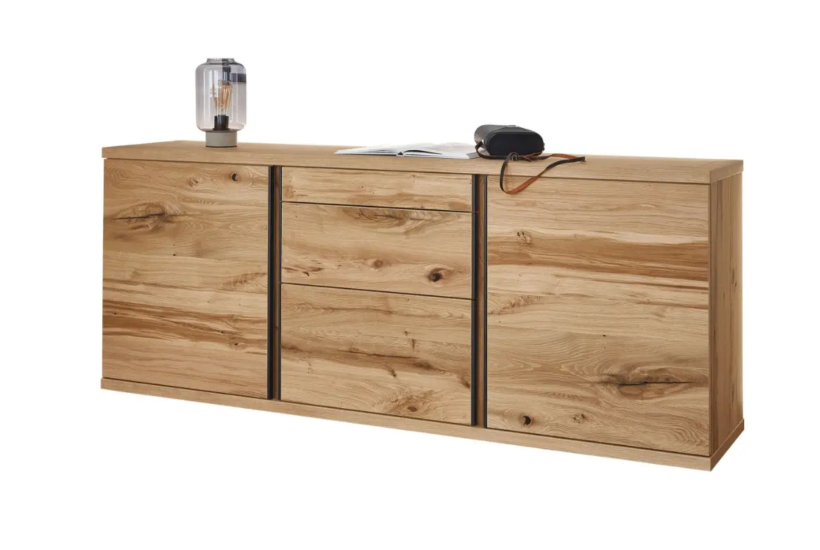 Venjakob Sideboard Barola Eiche rustico hell geölt ca. 206x77x43 cm