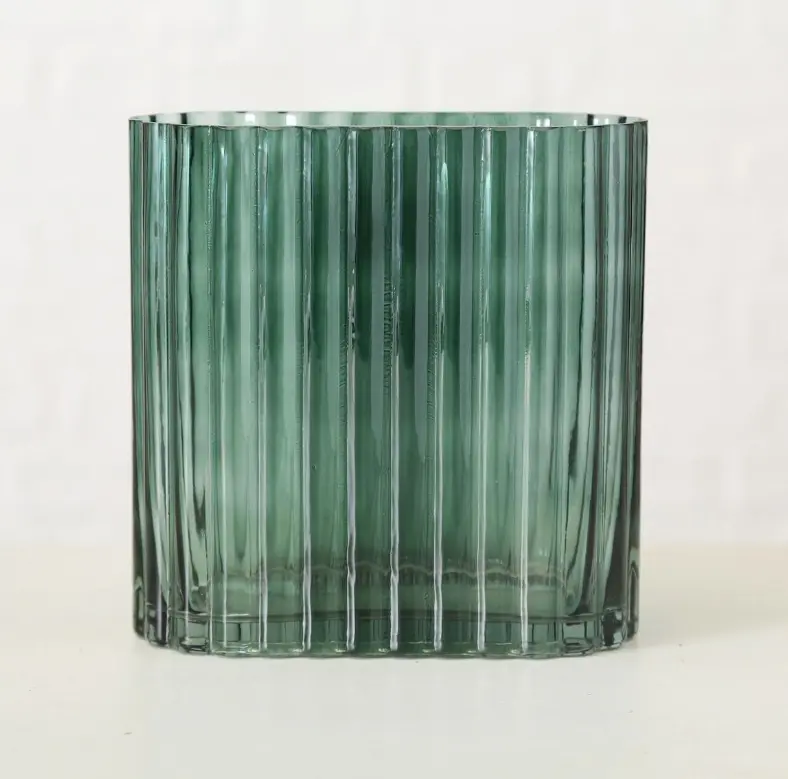 Boltze Vase Tulipa Grün 18x18 cm