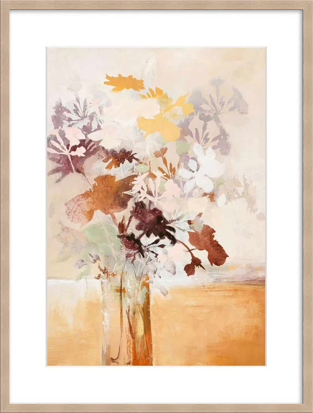 ars graphica Smart-Art 82x62cm - Design Fabrikken: Pastel Flower I