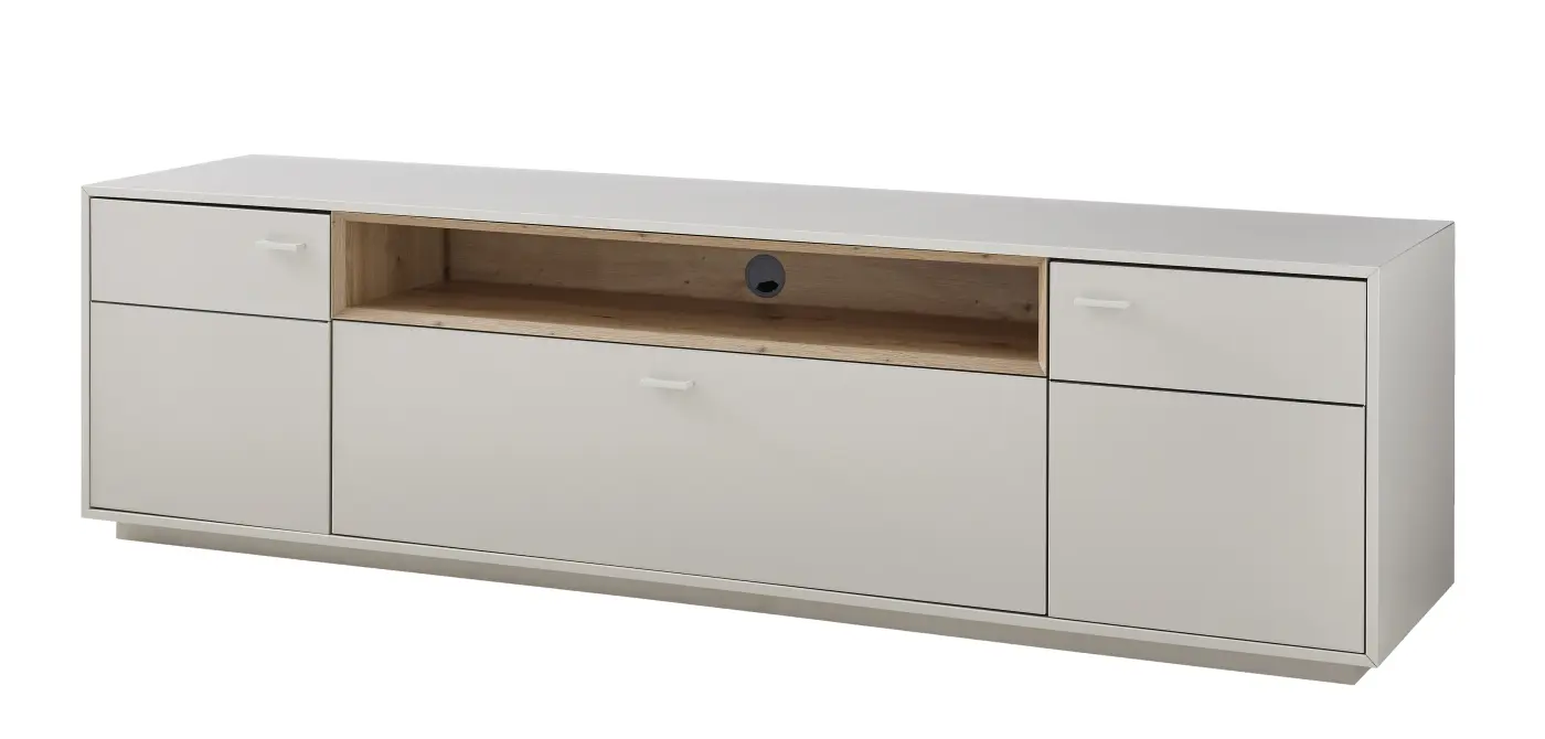 Ideal TV-Unterteil Coruna Kaschmir/Eiche Artisan ca. 210x58x50 cm