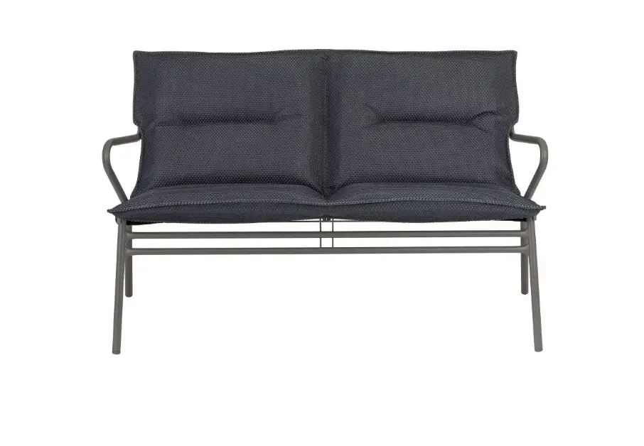 Lafuma Relax-Bank Dunkelgrau ca. 70x123x69 cm
