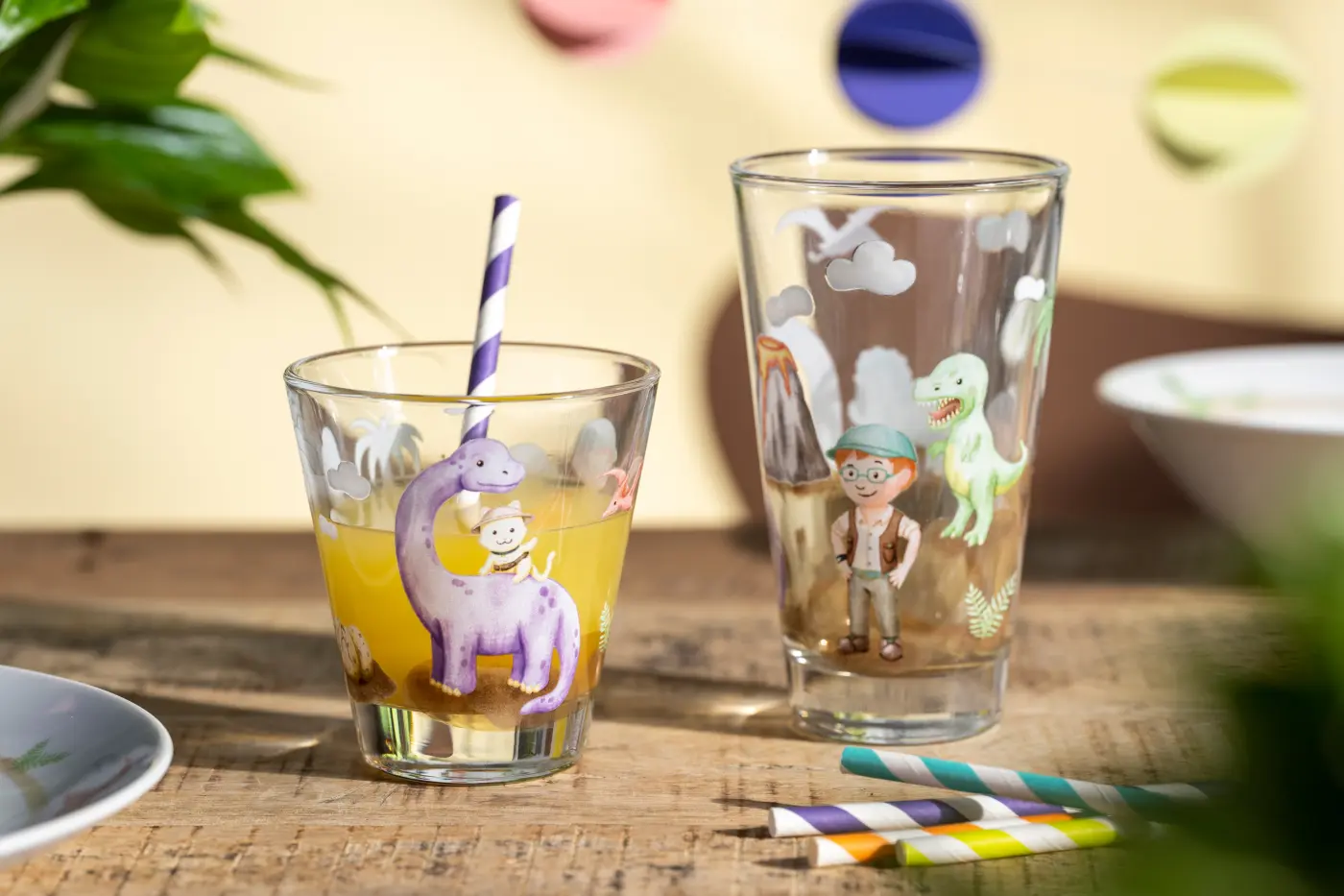 Leonardo Trinkglas BAMBINI AVVENTURA Dino 300 ml
