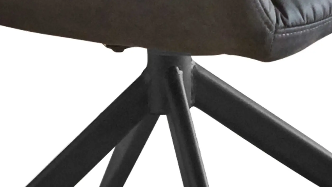 Niehoff Design-Armlehnstuhl Windhoek Anthrazit