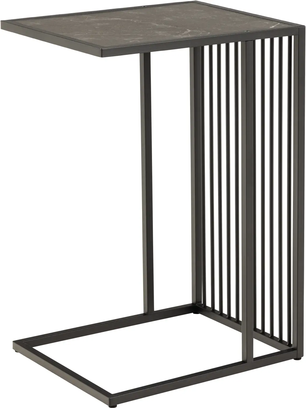 Actona Beistelltisch Strington Marmor Optik schwarz