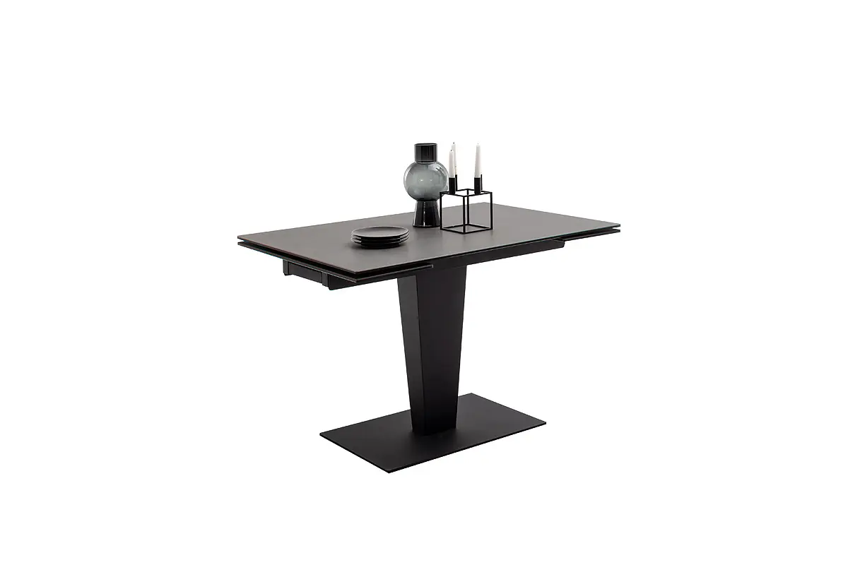 MCA Ausziehtisch Pesaro Anthrazit ca. 120(-180)x76x80 cm