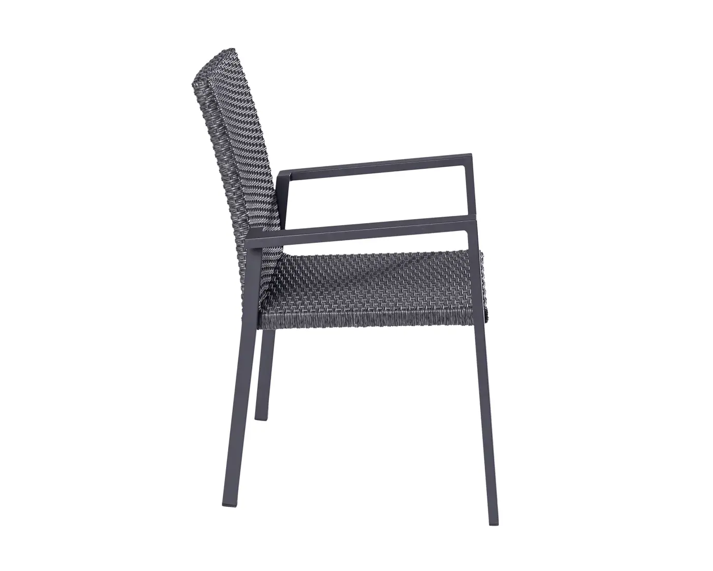 LC Garden Keramo Stapelstuhl 56,5x87x64,5 cm Anthrazit