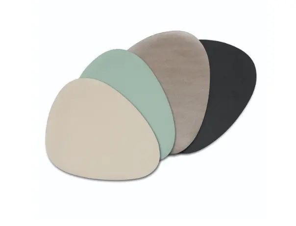 Zeller Platzset Metallic Taupe 34x42 cm 