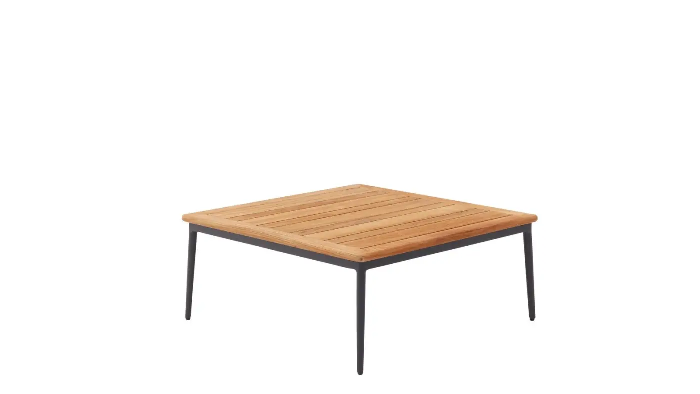 Interliving Loungetisch Serie 7005 89x38x89 cm Holzfarben