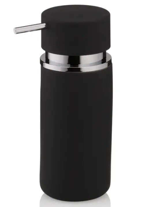Kela Seifenspender Per schwarz 16,5x6,5 cm / 300ml
