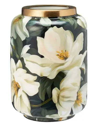 Koopmann I. Vase Blumen Design 20,5 cm