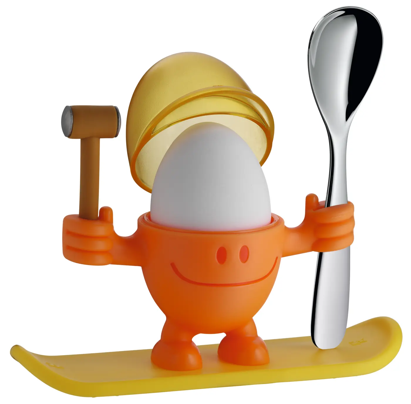 WMF Eierbecher McEgg mit Löffel, Orange