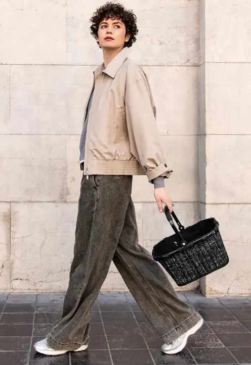 reisenthel Carrybag XS Boucle Black 33.5x21x19.5 cm