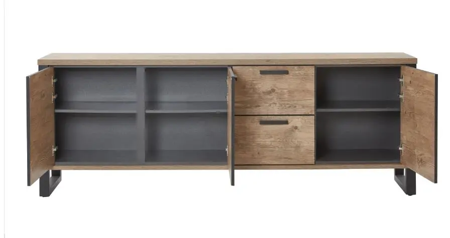 Habufa Sideboard Perth 51784BRN, Braun ca. 190x85x42 cm