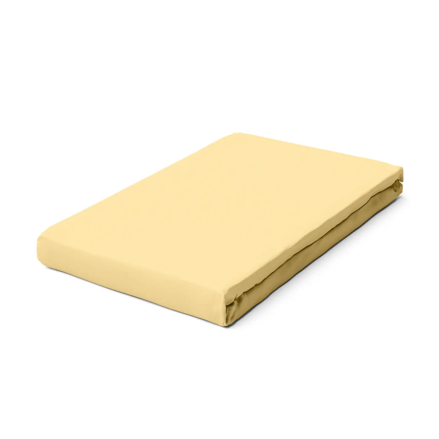 Schlafgut Spannbetttuch Pure 180x200-200x220 cm Yellow Mid