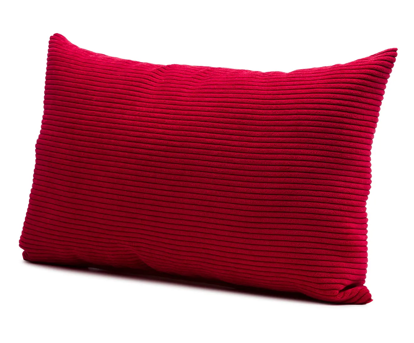 Gözze Capri Kissen Feincord-Optik 30x50 cm Rot