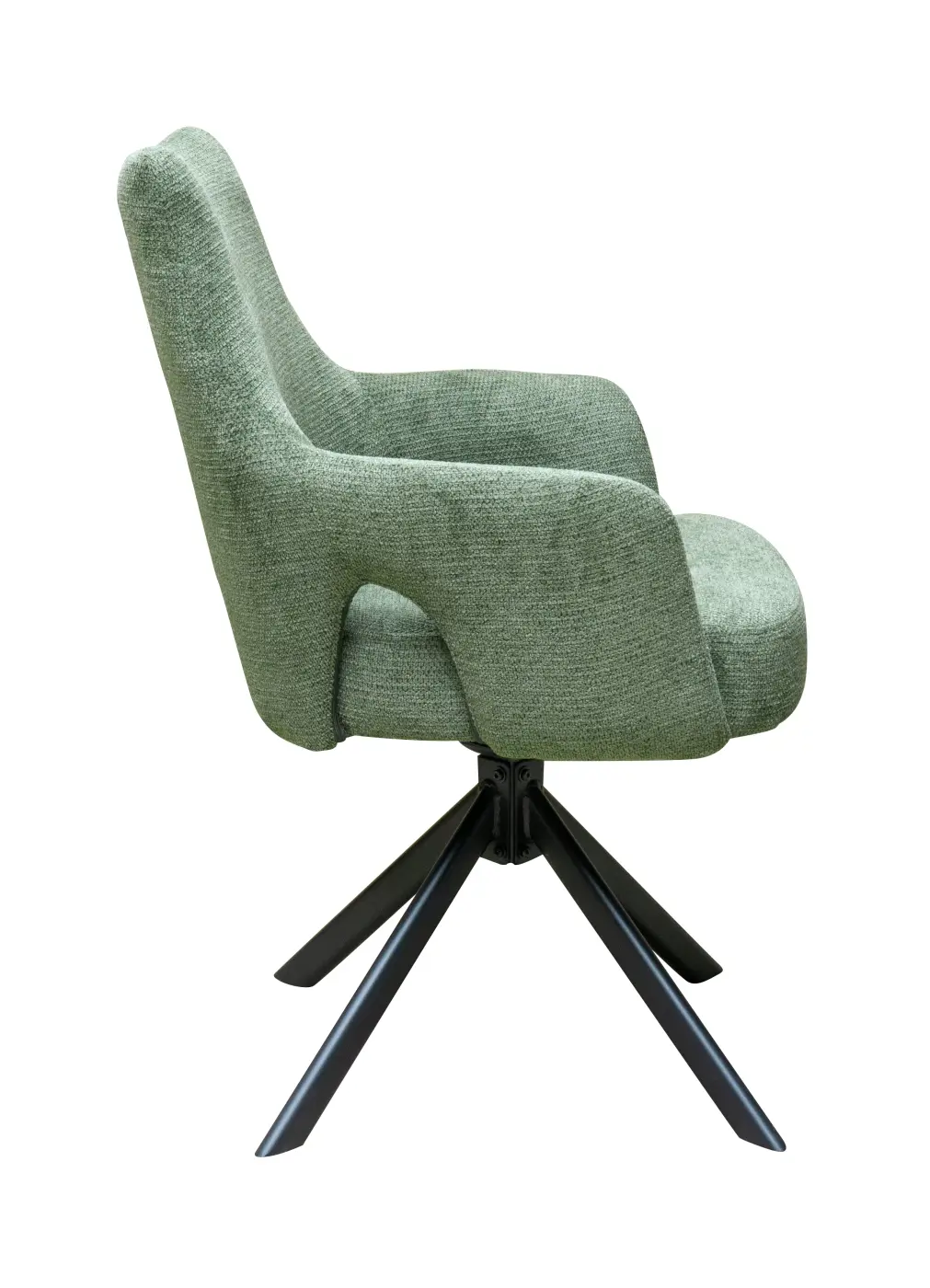 LC Wholesaler Armlehnenstuhl Livrono Grün ca. 60x89x61 cm