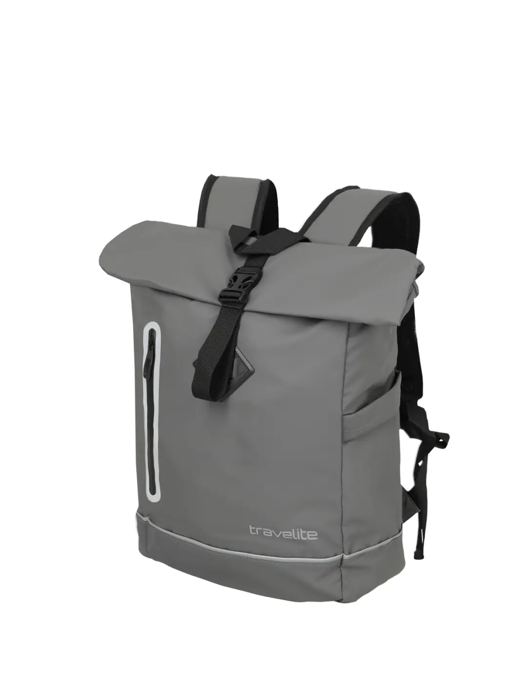 Travellite Rucksack Backpack Roll-Up Basic Anthrazit 26x48x15 cm