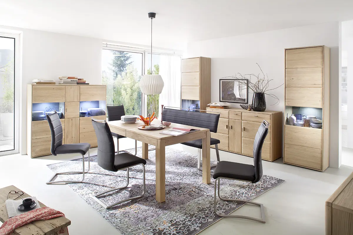 MCA Sideboard Eiche Bianco ca.154x89x45 cm