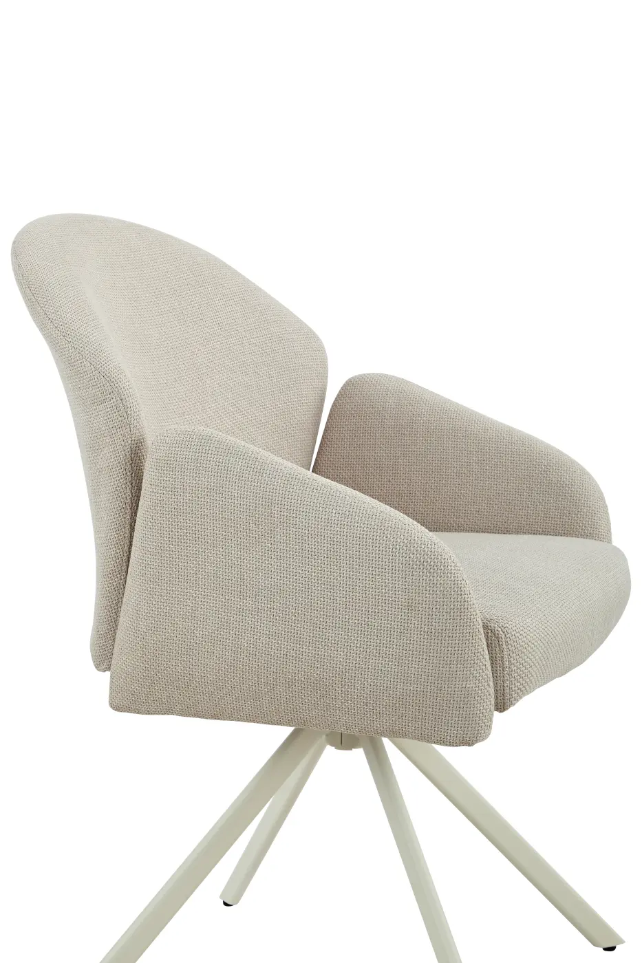 Hela Stuhl Holly S Beige drehbar 57x84x61 cm