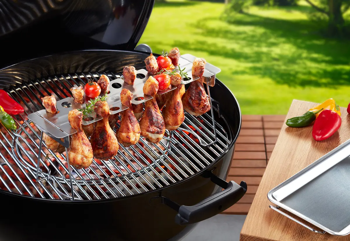 GEFU Hähnchenkeulen-Halter BBQ