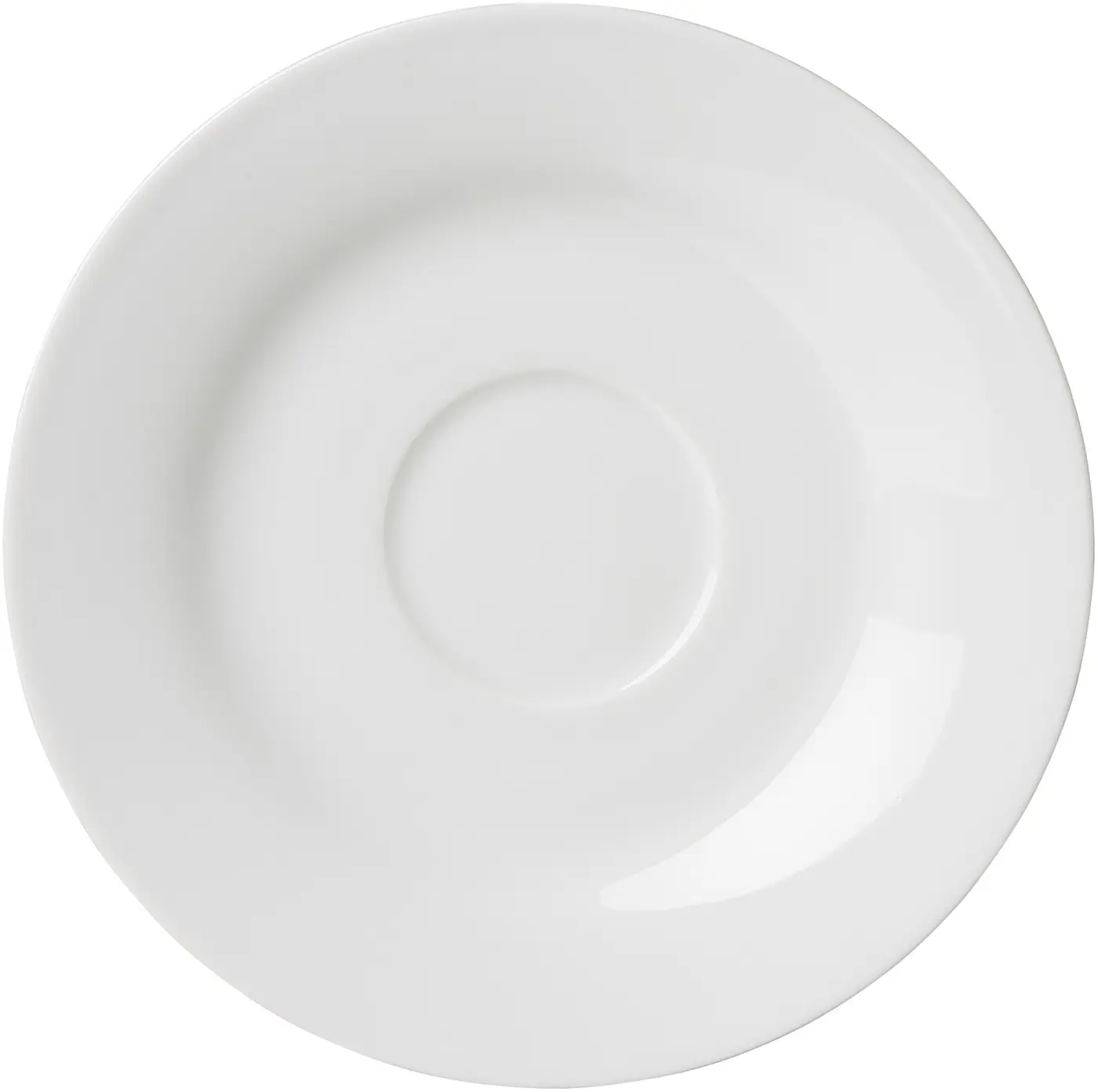 Ritzenhoff Cafe-Au-Lait-Untertasse Bianco 17 cm Weiß