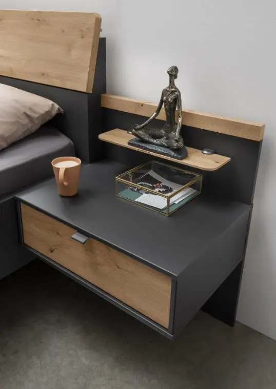 Wiemann komplettes Schlafzimmer Alabama in Graphit 