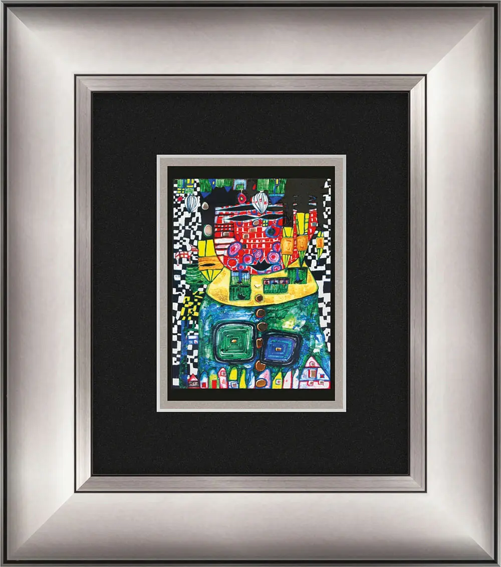 ars graphica Individual Art - Hundertwasser: Antipode King