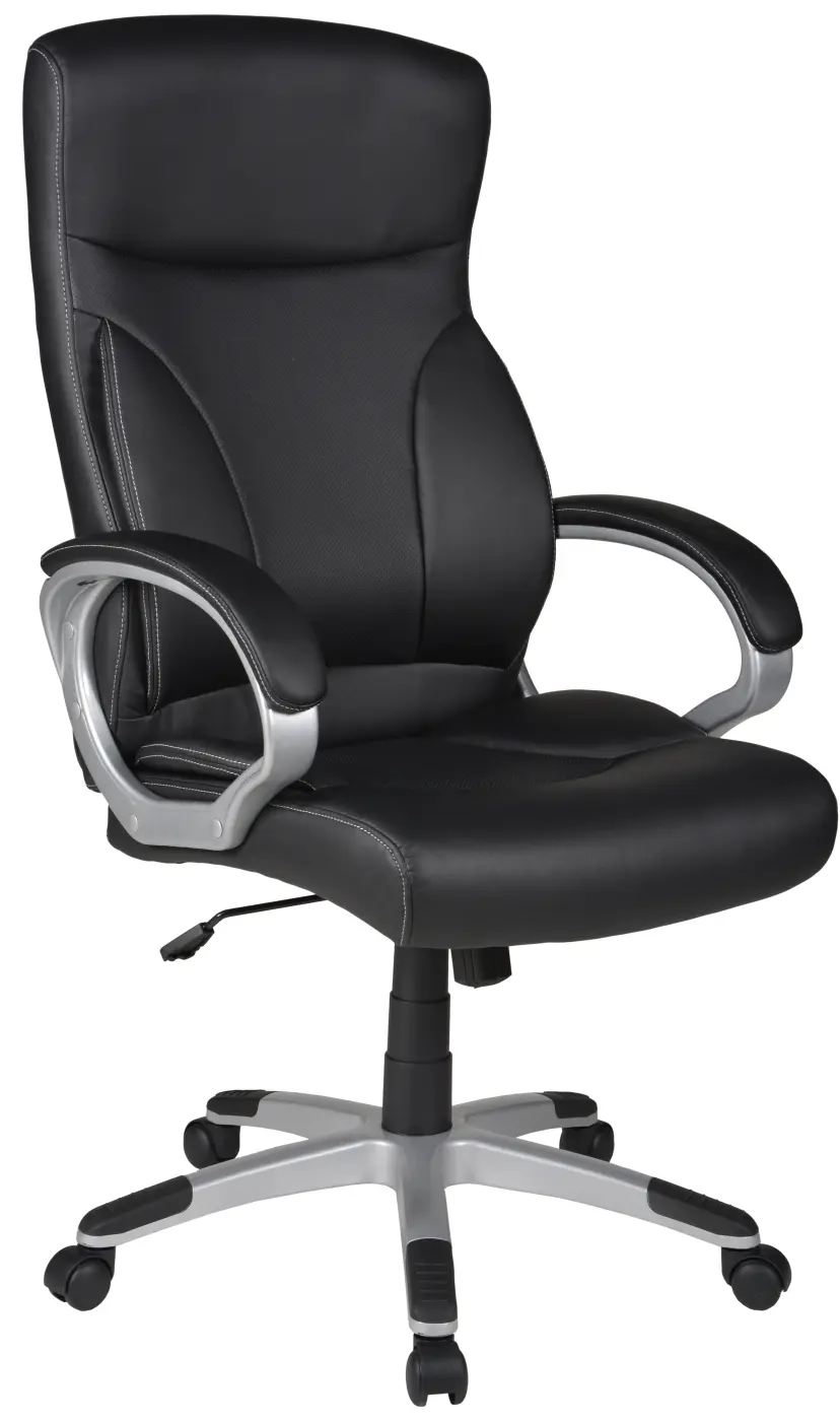 Duo Collection Chefsessel Cosimo XXL Schwarz, belastbar bis 150 kg