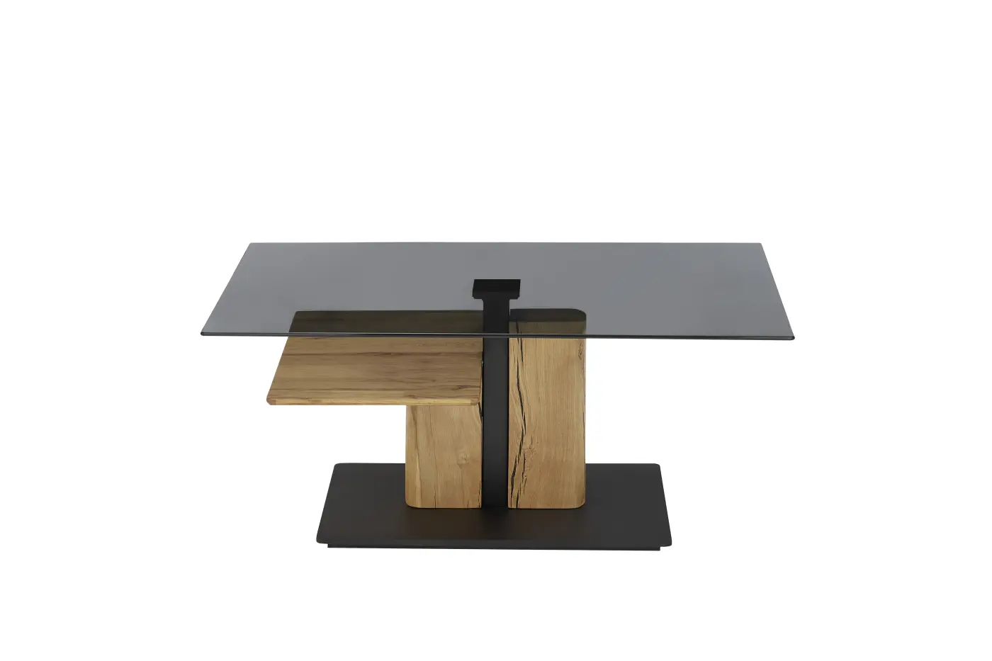 ABP Couchtisch Delmas Eiche msssiv mit Lift ca. 105x45x65 cm