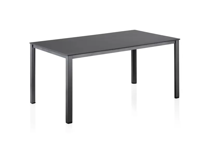 Kettler Gartentisch HPL Platte Anthrazit ca. 160x95 cm