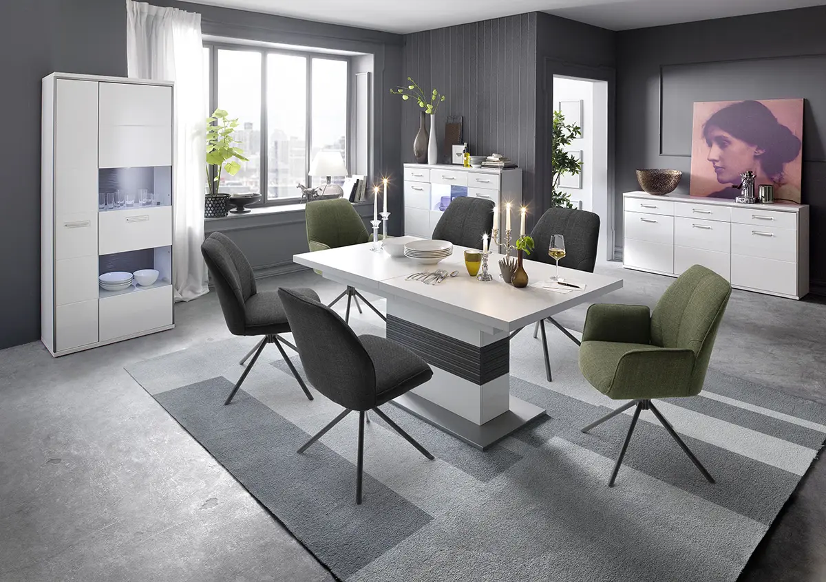 MCA Stuhl Pemba Cappuccino drehbar ca. 49x88x63 cm