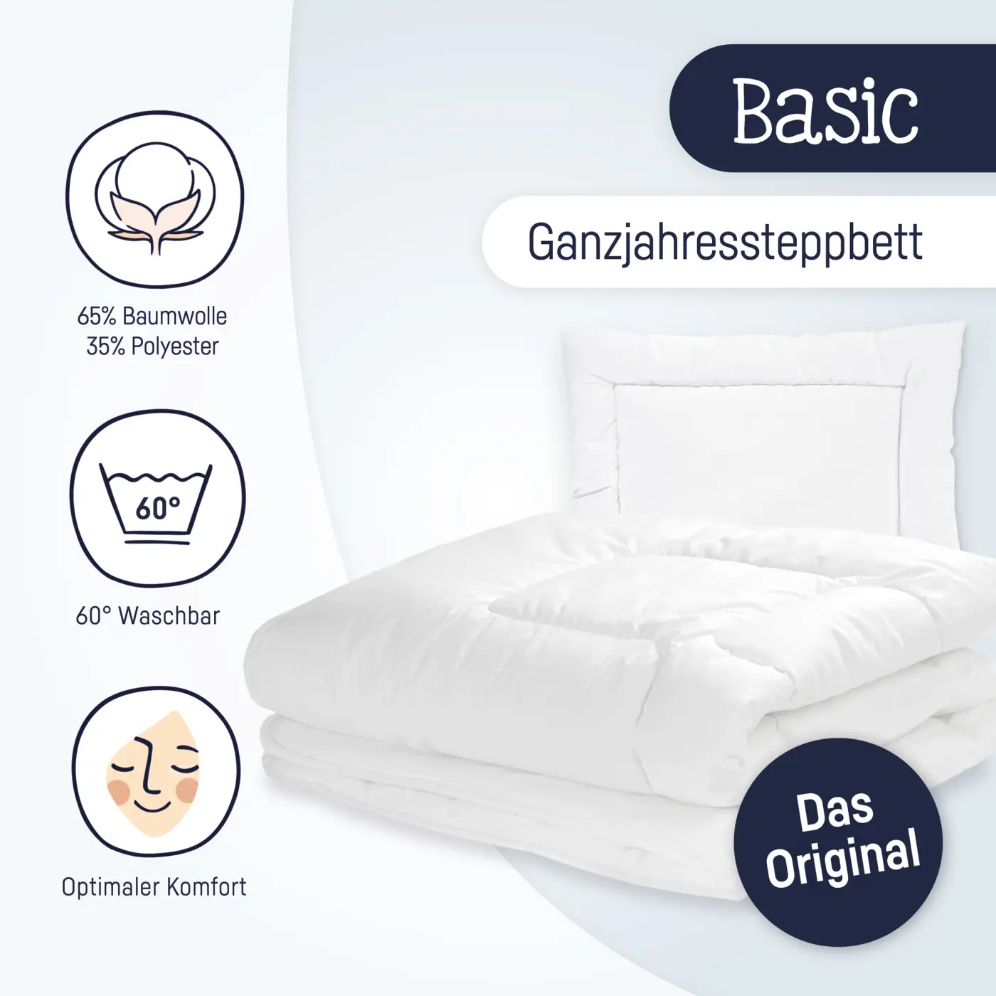 Zöllner Steppbett-Set Basic