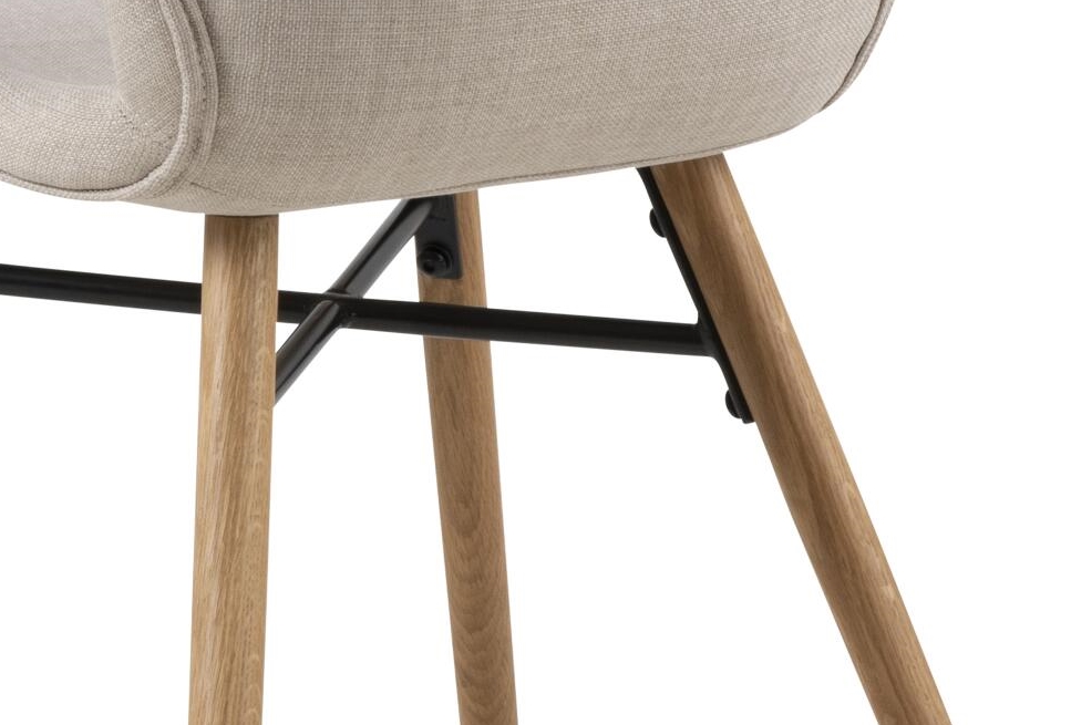 Actona Vierfußstuhl Batilda Beige Actona Vierfußstuhl Batilda Beige