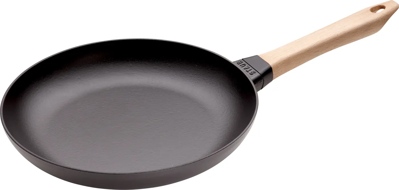Zwilling Bratpfanne, 28 cm Schwarz Gusseisen, Buche