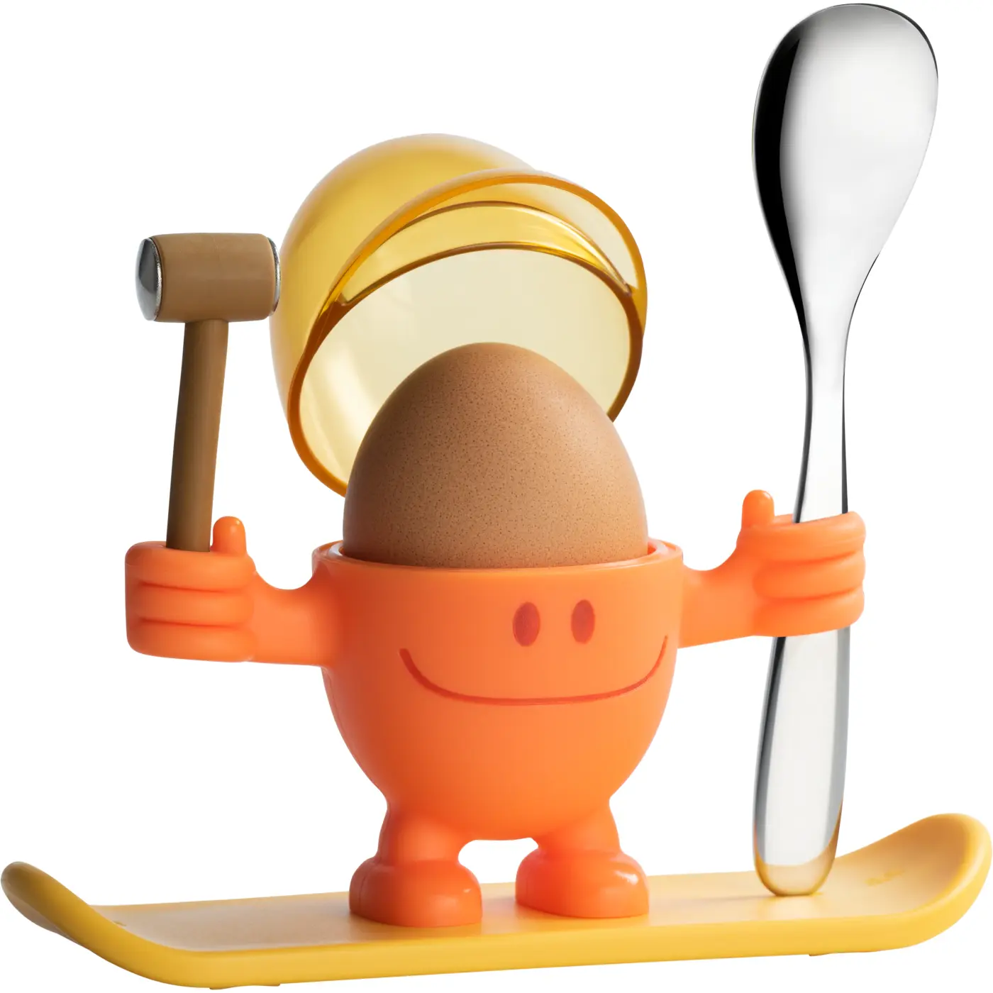 WMF Eierbecher McEgg mit Löffel, Orange