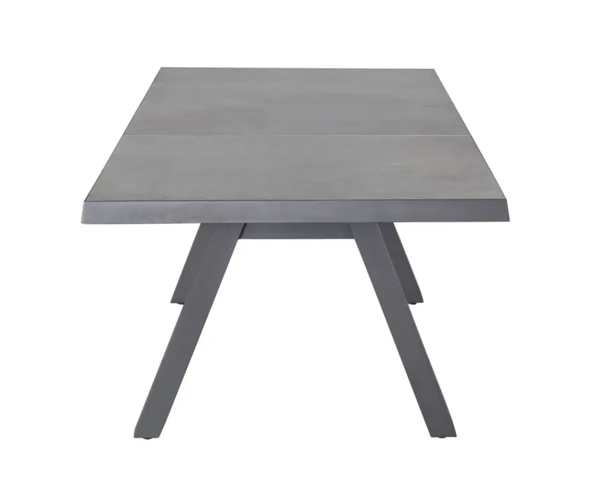 LC Garden Ausziehtisch Vivera ca. 160-210x100x75 cm Betonoptik/Anthrazit