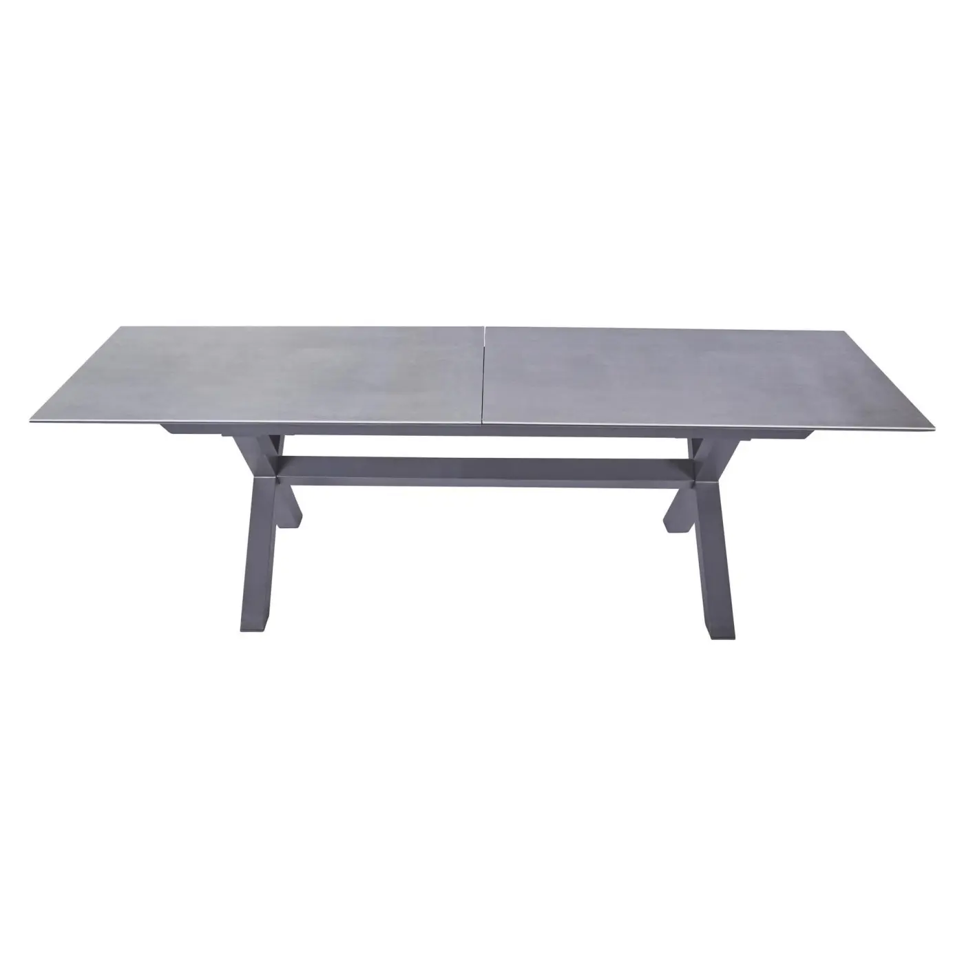 LC Garden Ausziehtisch Vancouver ca. 200-260x100x76 cm Betonoptik/Anthrazit