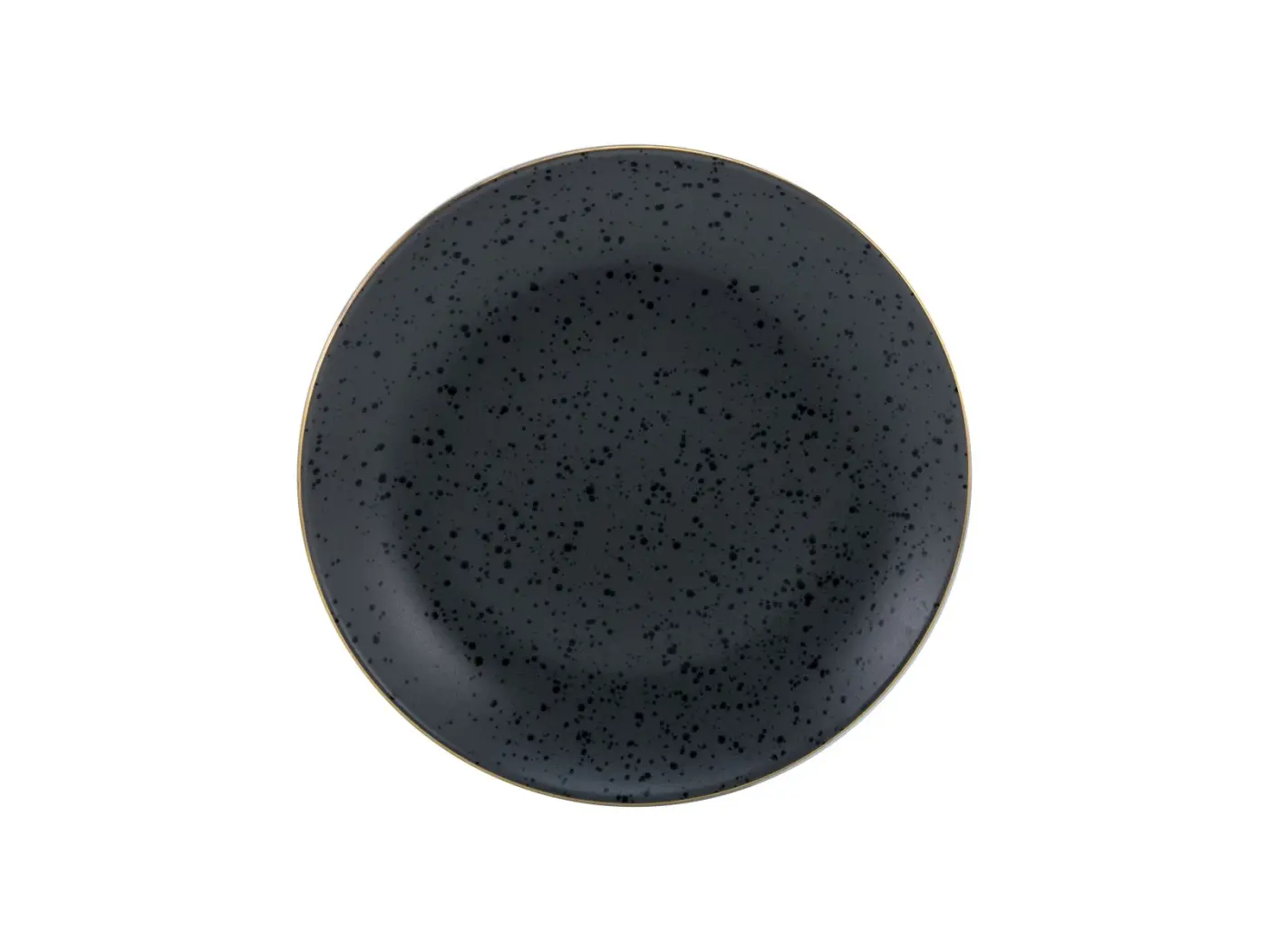 Creatable Dessertteller Industrial Gold schwarz 21 cm
