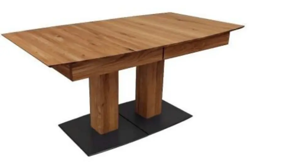 Standard Esstisch Asolo 3 XL Eiche rustikal ca. 180-330x90 cm