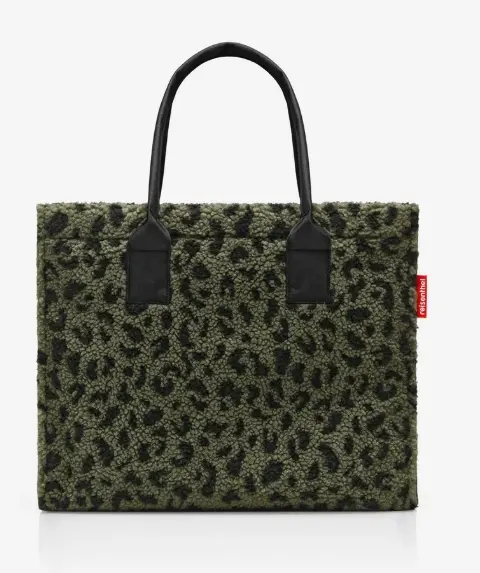 Reisenthel Daily Shopper Teddy leo olive ca. 42x35x17 cm