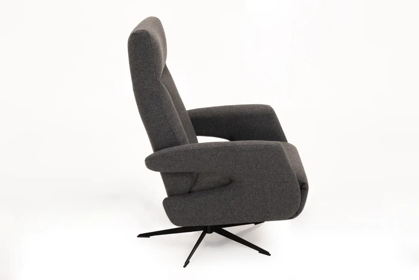 Hjort Knudsen 8001 F3M, Anthrazit, manuelle Verstellung