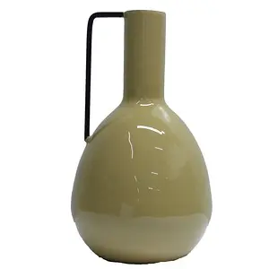 Hogewoning Vase Halifax 31cm Ochre Yellow