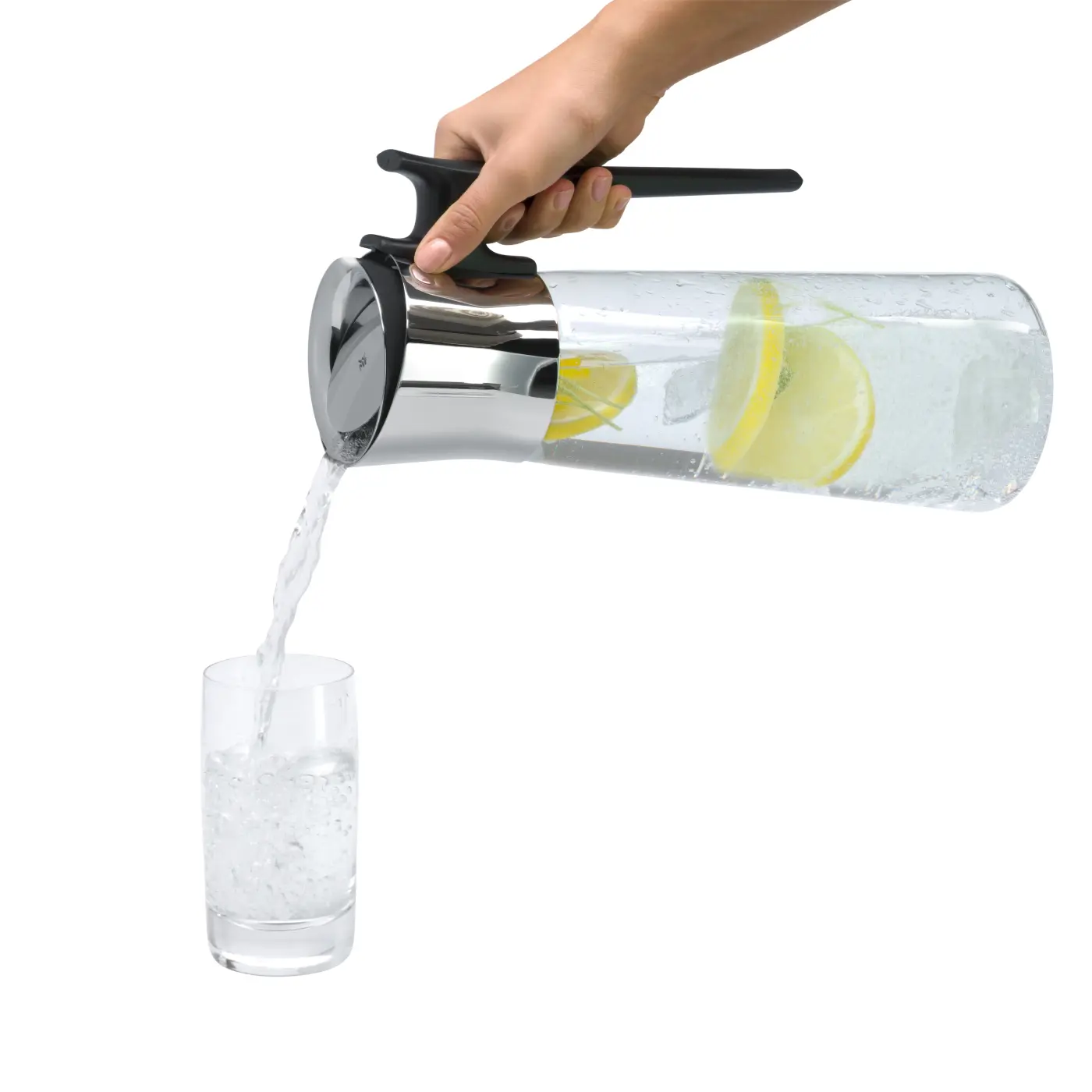 WMF Basic Wasserkaraffe mit Griff, 1,5