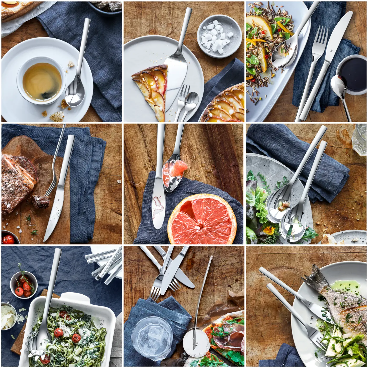 WMF Nuova Steakbesteck-Set, 12-teilig