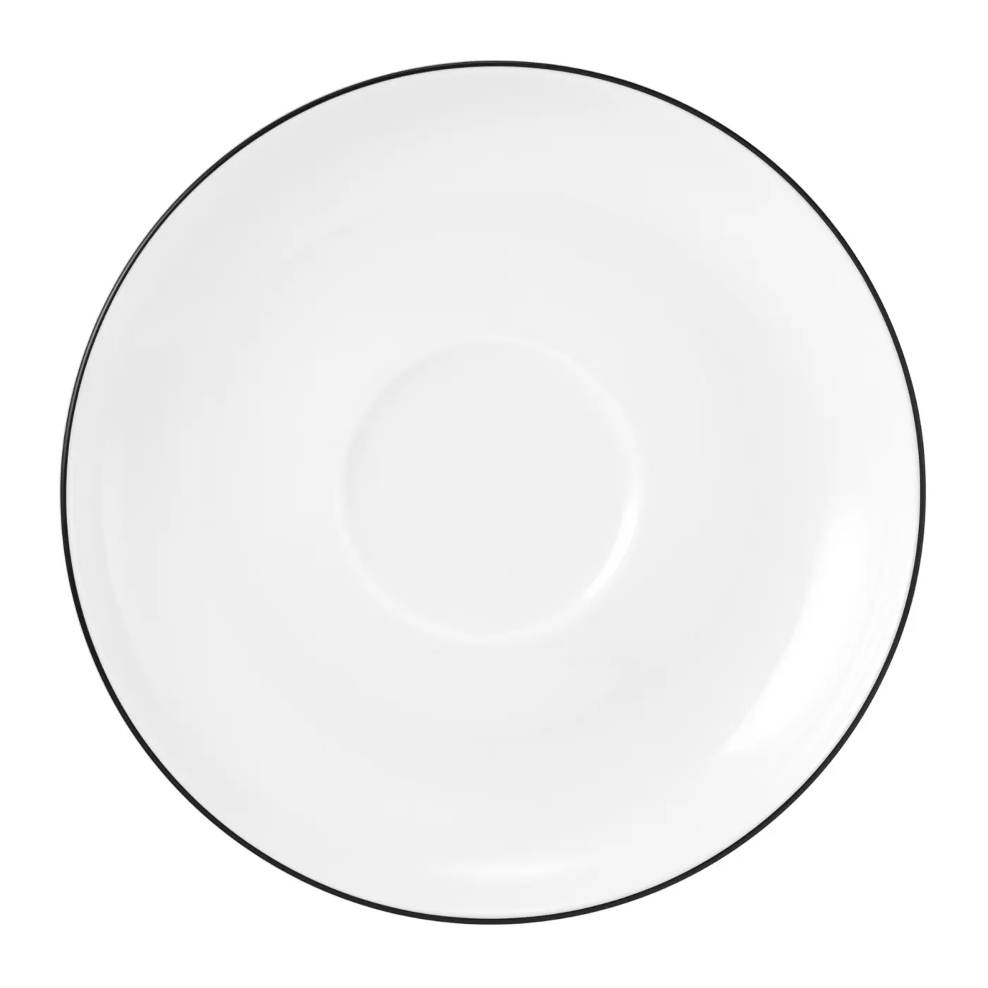 Seltmann Kombi-Untertasse Lido Black Line 14,5 cm