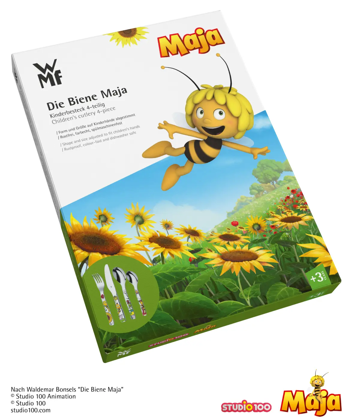 WMF Kinderbesteck-Set Die Biene Maja,